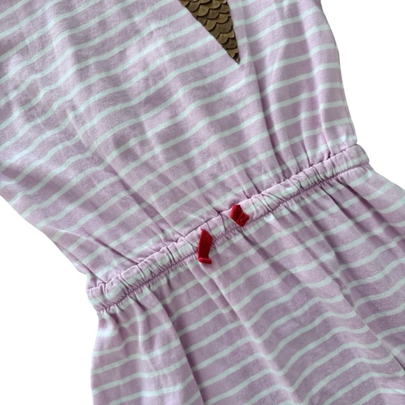 Mini Boden Pink Ice Cream Cinch Waist Dress size 8/9 - Picture 3 of 7